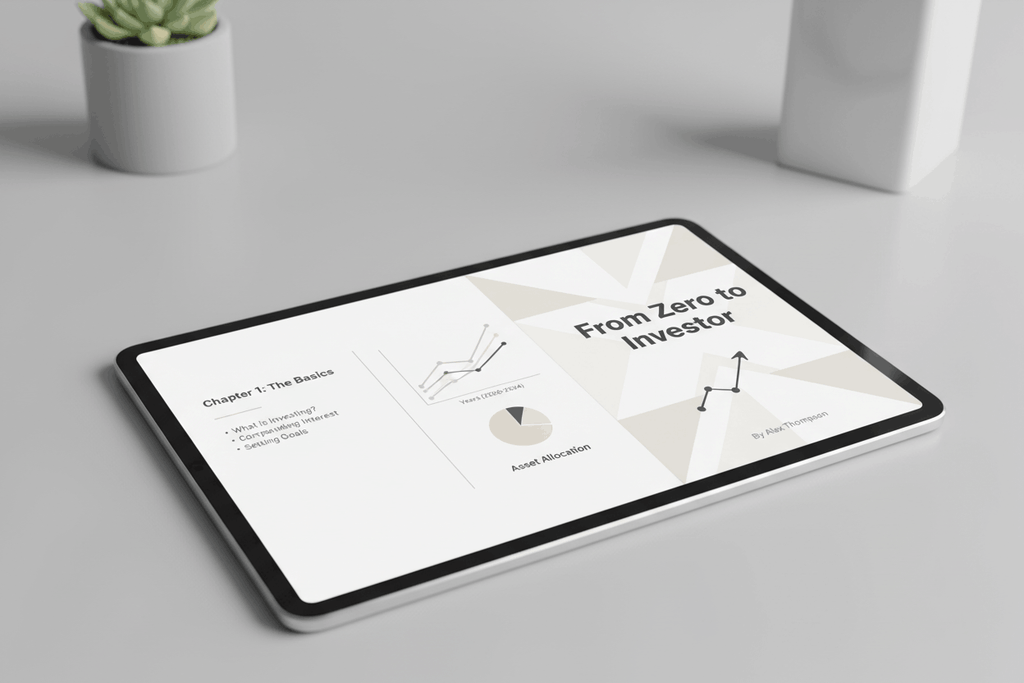 Guía para principiantes sobre acciones, criptomonedas y bienes raíces (de cero a inversor)