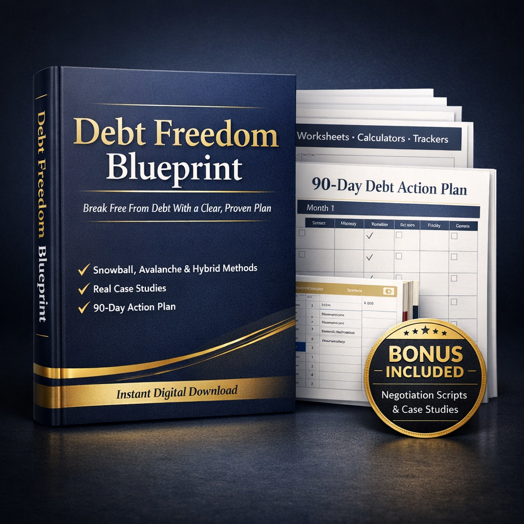 The Debt Freedom Blueprint | Pay Off Debt Faster & Smarter(Get instant access)