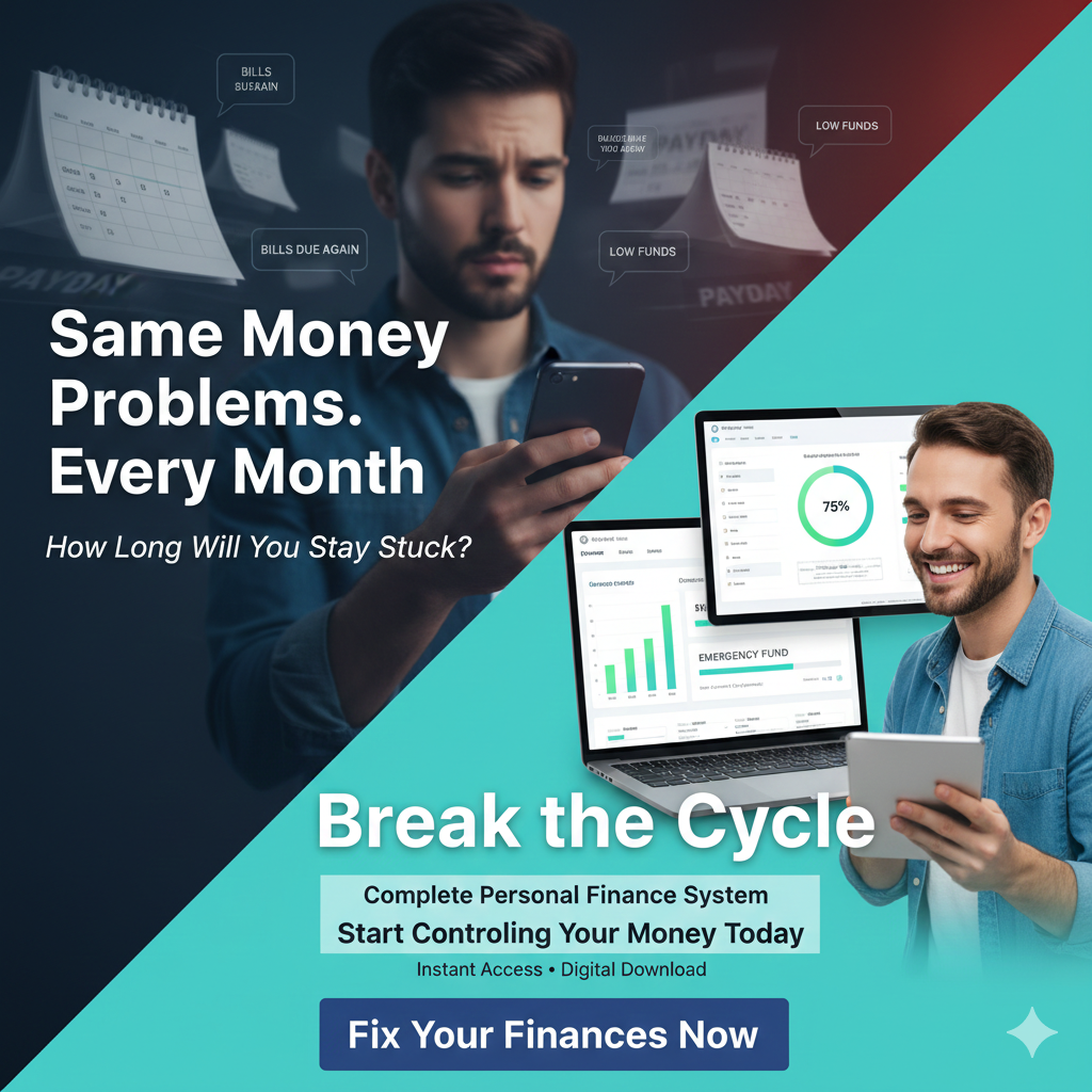 Complete Personal Finance System | Budget, Save & Escape Paycheck-to-Paycheck
