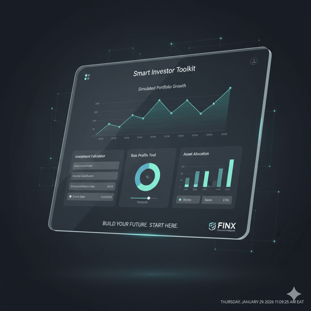 Smart Investor Toolkit – Beginner Investing Guide, Calculators & Risk Tools