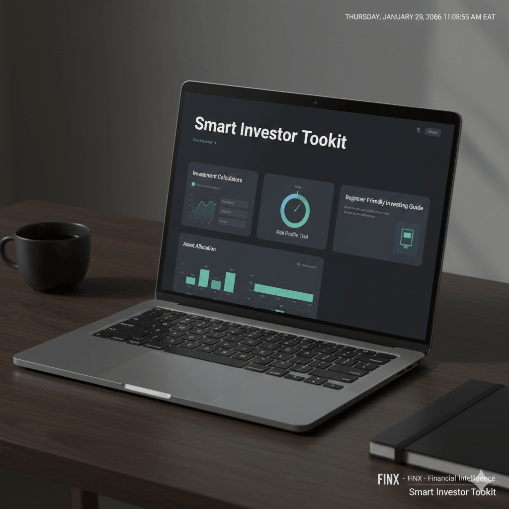 Smart Investor Toolkit – Beginner Investing Guide, Calculators & Risk Tools
