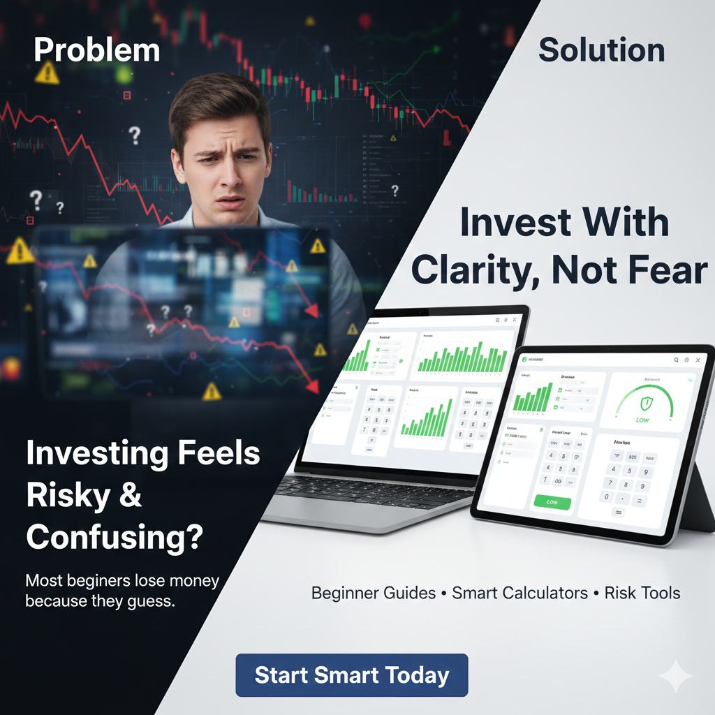 Smart Investor Toolkit – Beginner Investing Guide, Calculators & Risk Tools